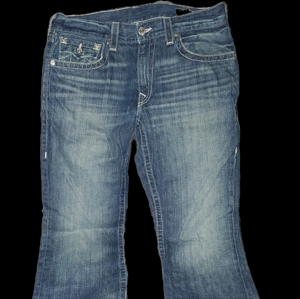 True Religion Men Jeans with white stich